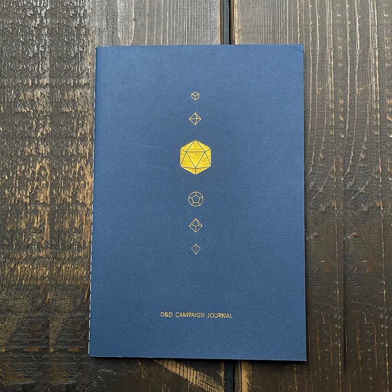 Dnd 5E Notebook Journal|Character Sheets|Cheat Sheets|Npc Tracker|Maps...All-In-One|Craft Paper Cover|8 Colors to Choose From