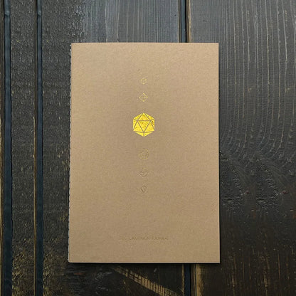 Dnd 5E Notebook Journal|Character Sheets|Cheat Sheets|Npc Tracker|Maps...All-In-One|Craft Paper Cover|8 Colors to Choose From