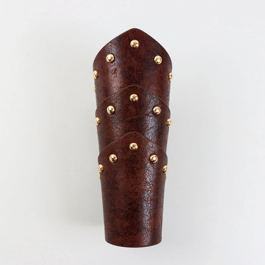 Viking Medieval Vintage Wristband PU Leather Rivet Wristband Role Play Costume Role Play Accessories Celtic Costume