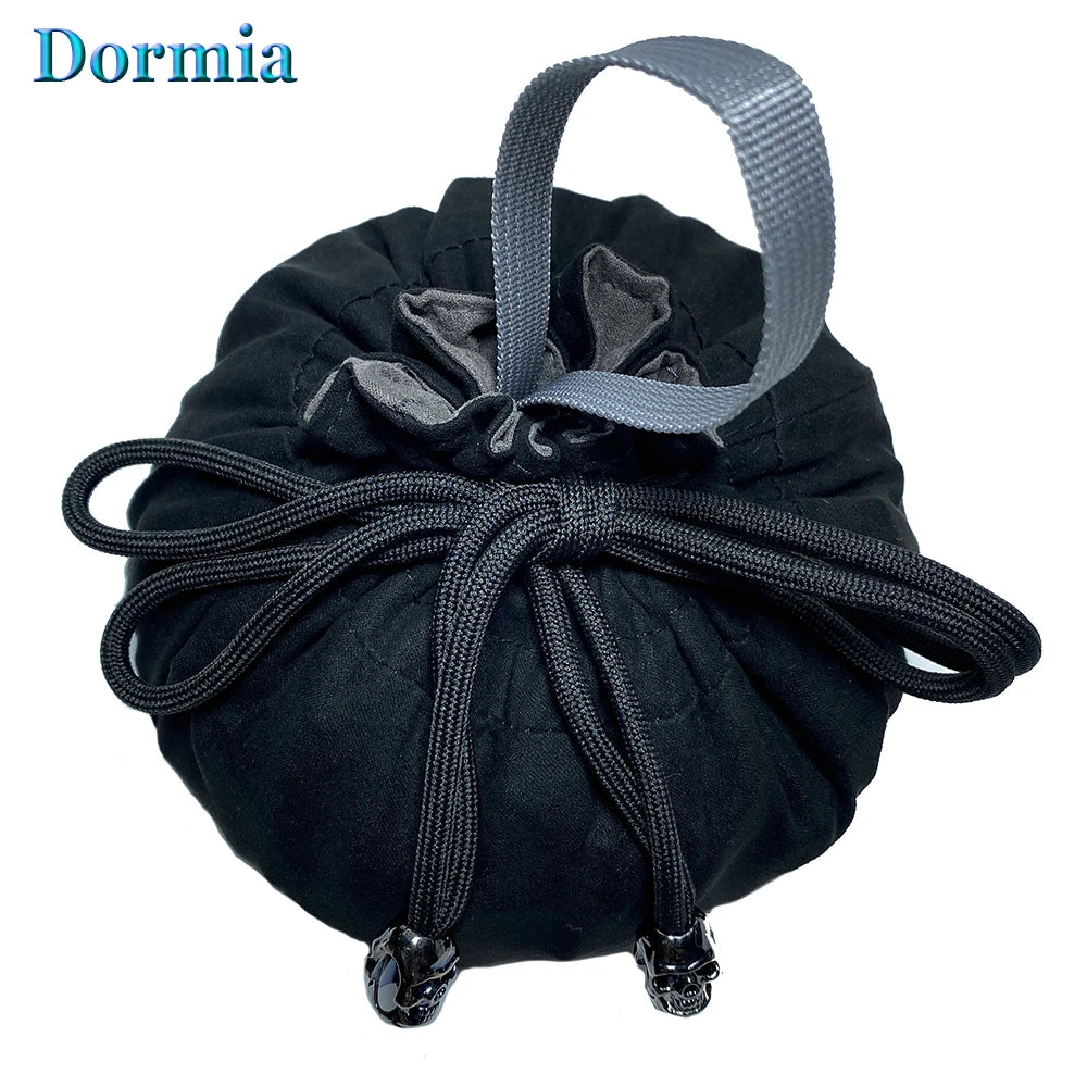 Dice Bag Pouch Storage Bag Multifunction Portable Drawstring Pouch High Quality Velvet Ingenious Design for Packing DND Dices